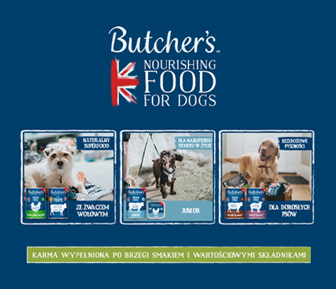 Odżywcza karma Butchers dla psów